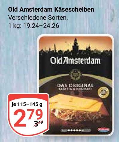 Old Amsterdam Käsescheiben