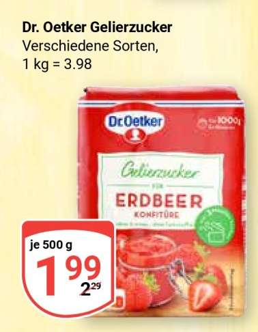 Dr. Oetker Gelierzucker