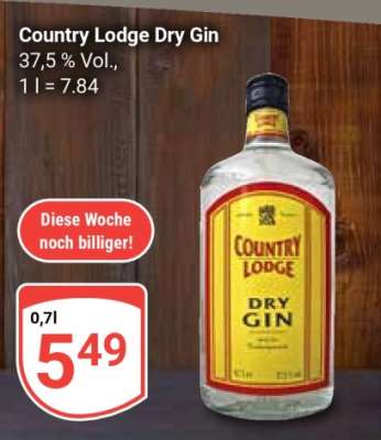 Country Lodge Dry Gin