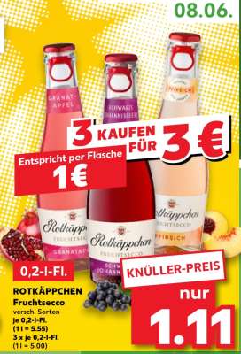 ROTKÄPPCHEN Fruchtsecco°