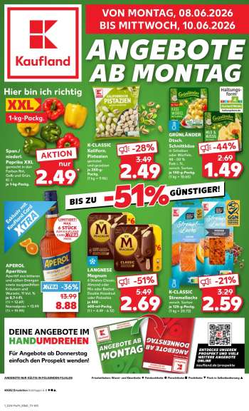 Prospekte Kaufland - 8.06.2026 - 10.06.2026.