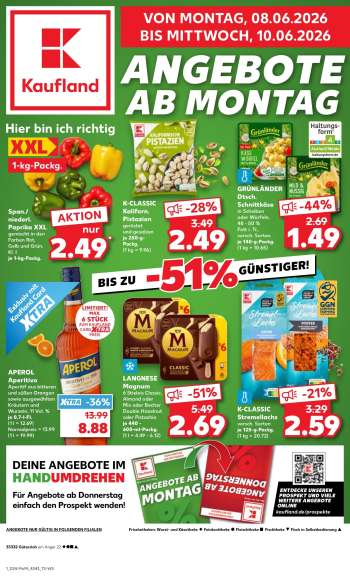 Prospekte Kaufland - 8.06.2026 - 10.06.2026.