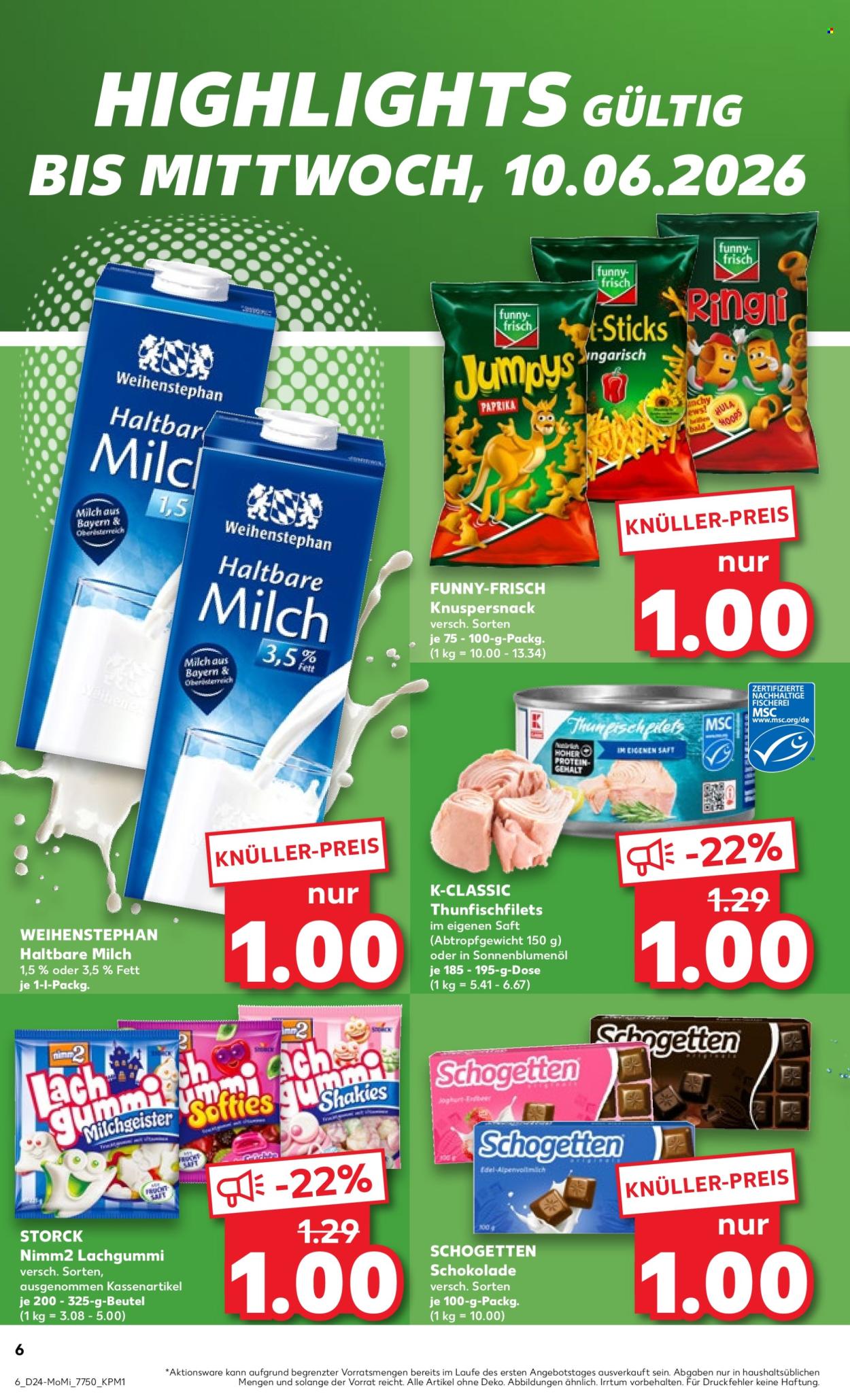 Kaufland Prospekte  - 8.06.2026 - 10.06.2026. Seite 6