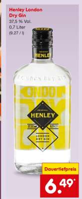 Henley London Dry Gin