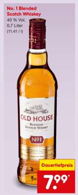 No. 1 Blended Scotch Whiskey