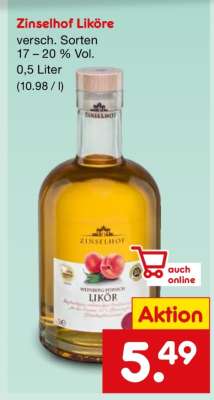 Zinselhof Liköre