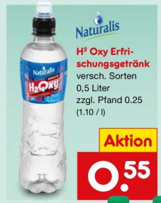 H² Oxy Erfrischungsgetränk