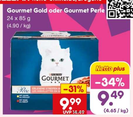 Gourmet Gold oder Gourmet Perle