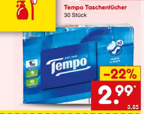 Tempo Taschentücher