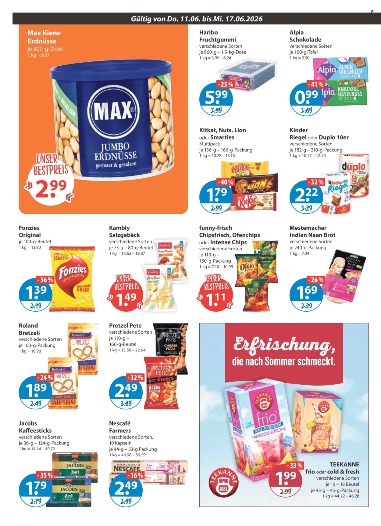 Leták V-Markt - 11.6.2026 - 17.6.2026. Strana 8