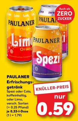 PAULANER Erfrischungsgetränk