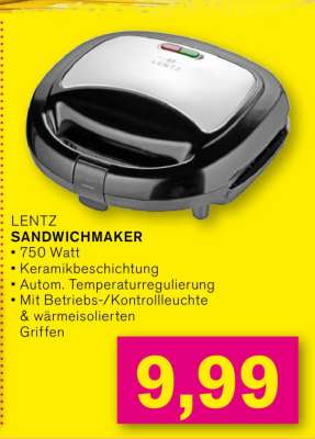 LENTZ SANDWICHMAKER