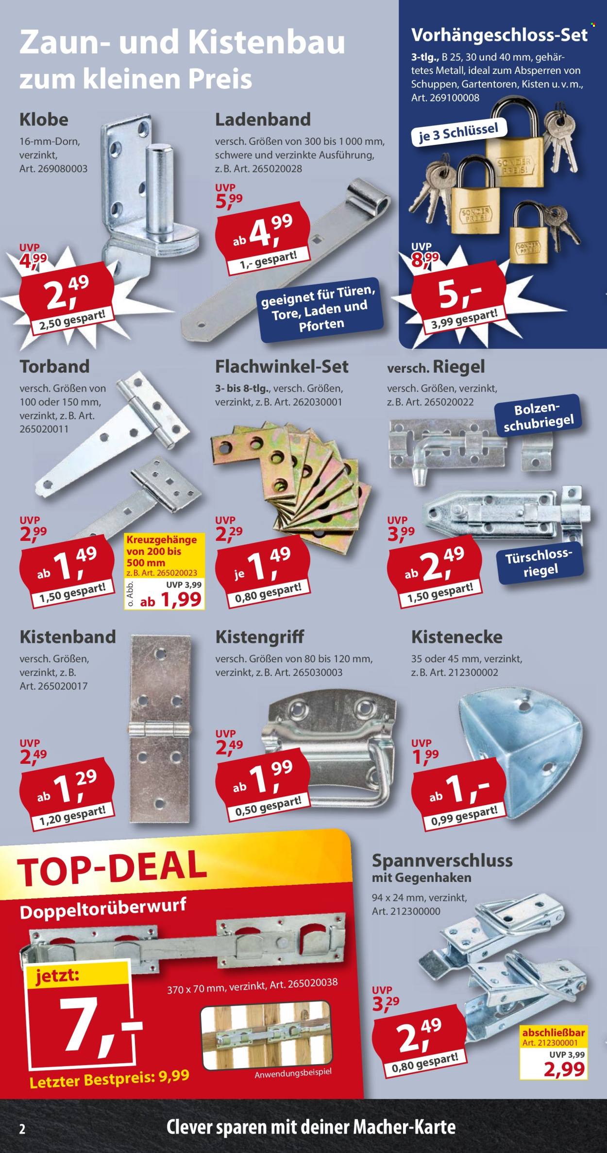 Leták Sonderpreis-Baumarkt - 13.6.2026 - 19.6.2026. Strana 2
