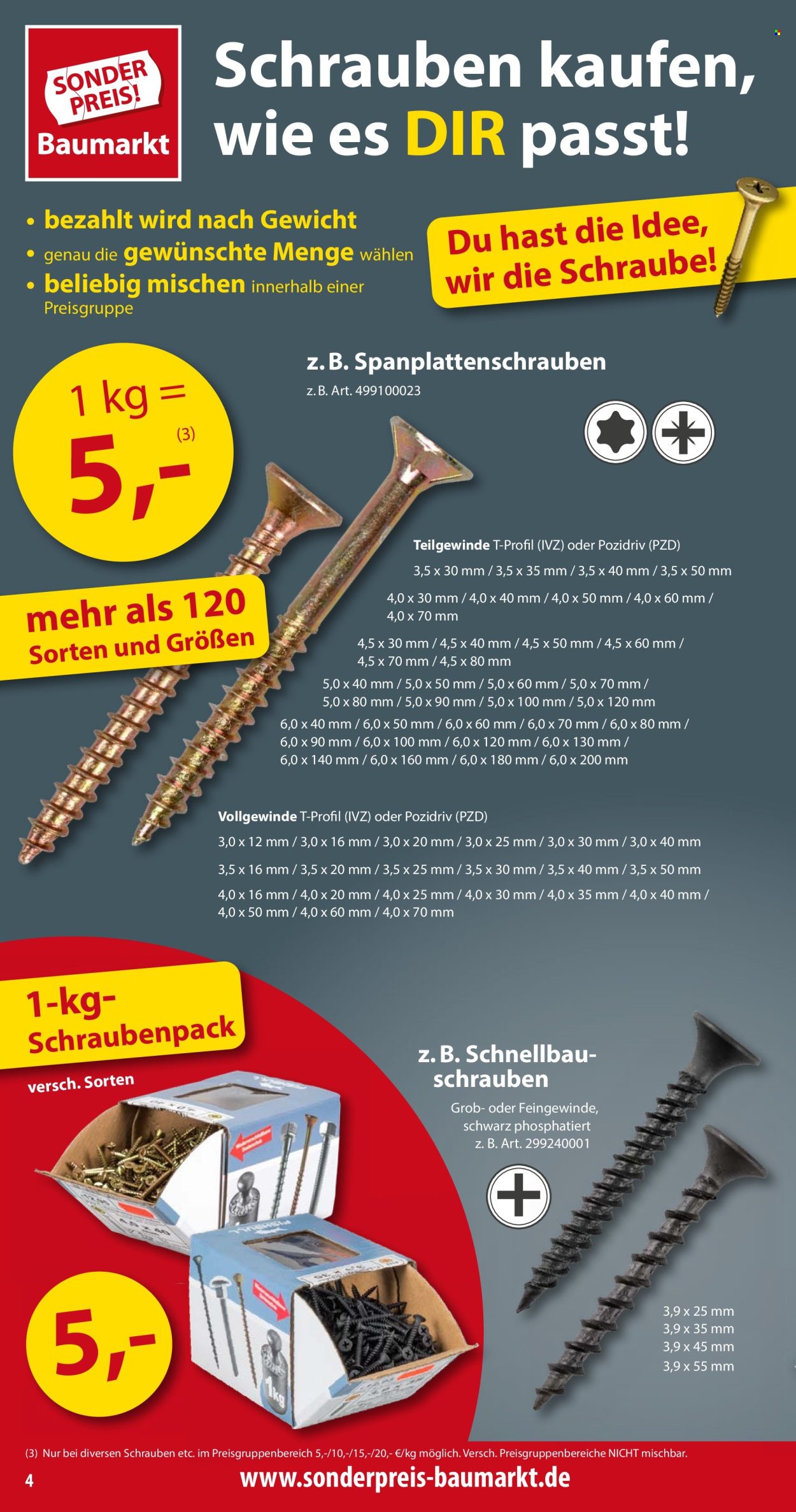 Leták Sonderpreis-Baumarkt - 13.6.2026 - 19.6.2026. Strana 4