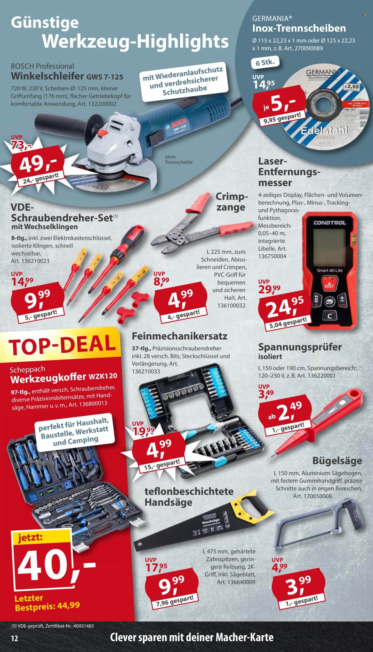 Leták Sonderpreis-Baumarkt - 13.6.2026 - 19.6.2026. Strana 12