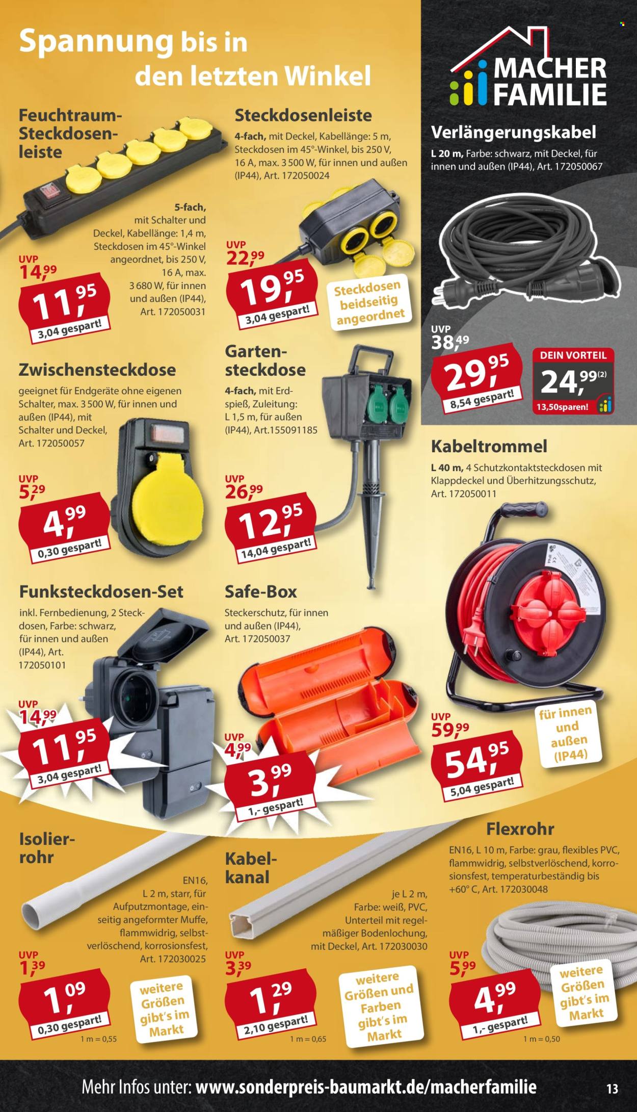 Leták Sonderpreis-Baumarkt - 13.6.2026 - 19.6.2026. Strana 13