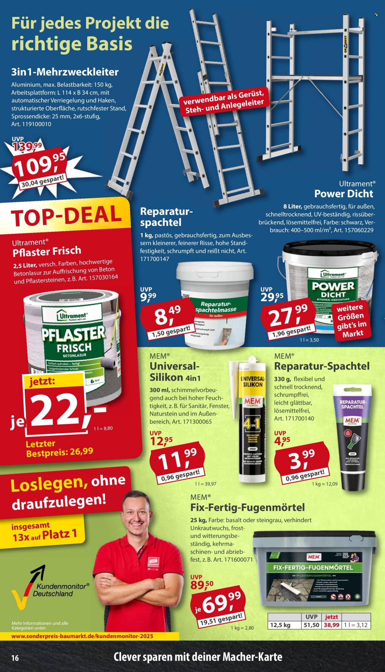Leták Sonderpreis-Baumarkt - 13.6.2026 - 19.6.2026. Strana 16