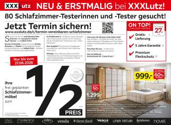 Prospekte XXXLutz - 6.06.2026 - 27.06.2026.