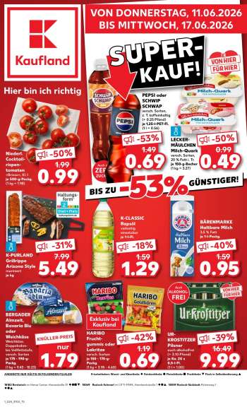 Prospekte Kaufland - 11.06.2026 - 17.06.2026.