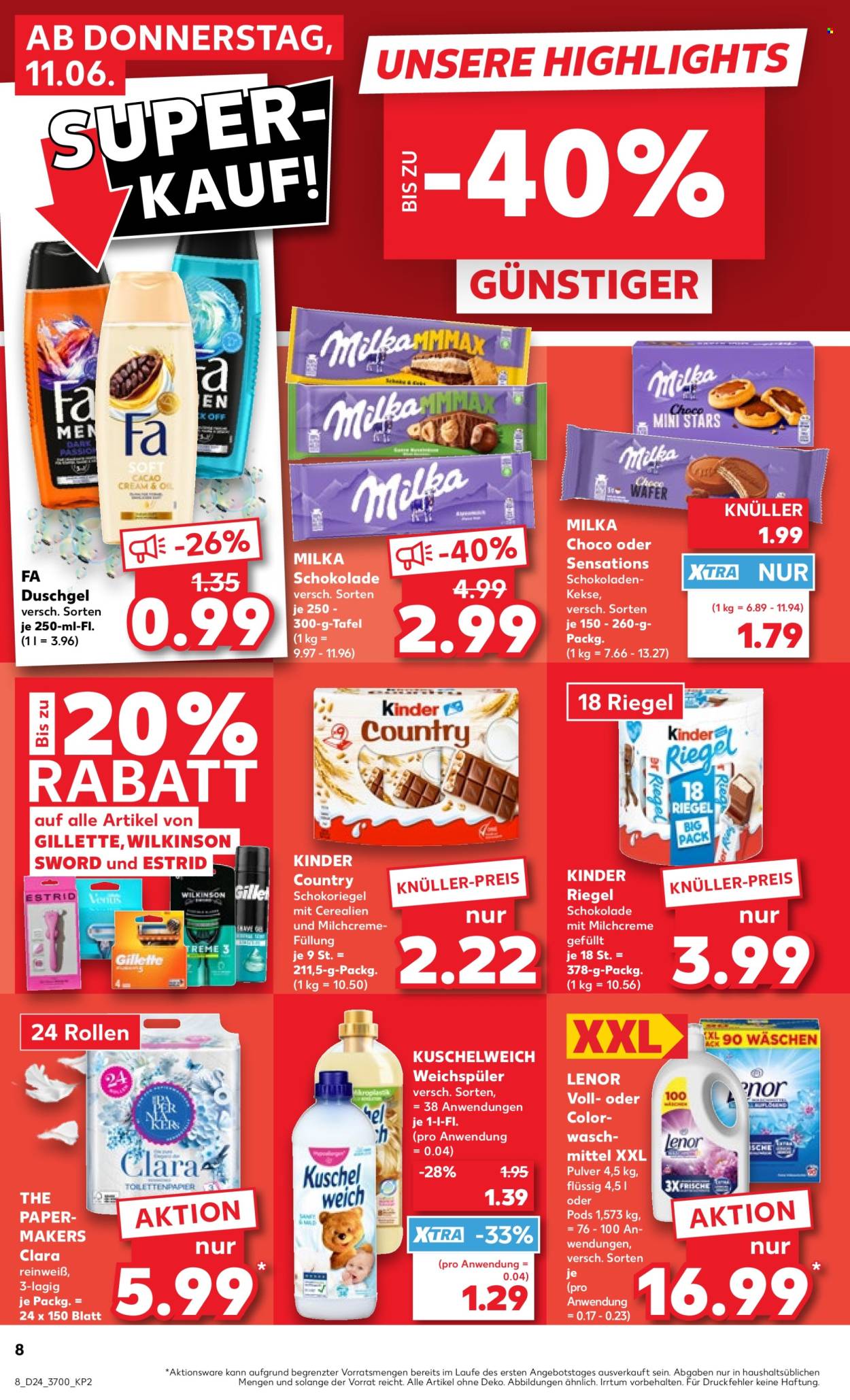 Kaufland Prospekte  - 11.06.2026 - 17.06.2026. Seite 8