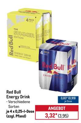 Red Bull Energy Drink*