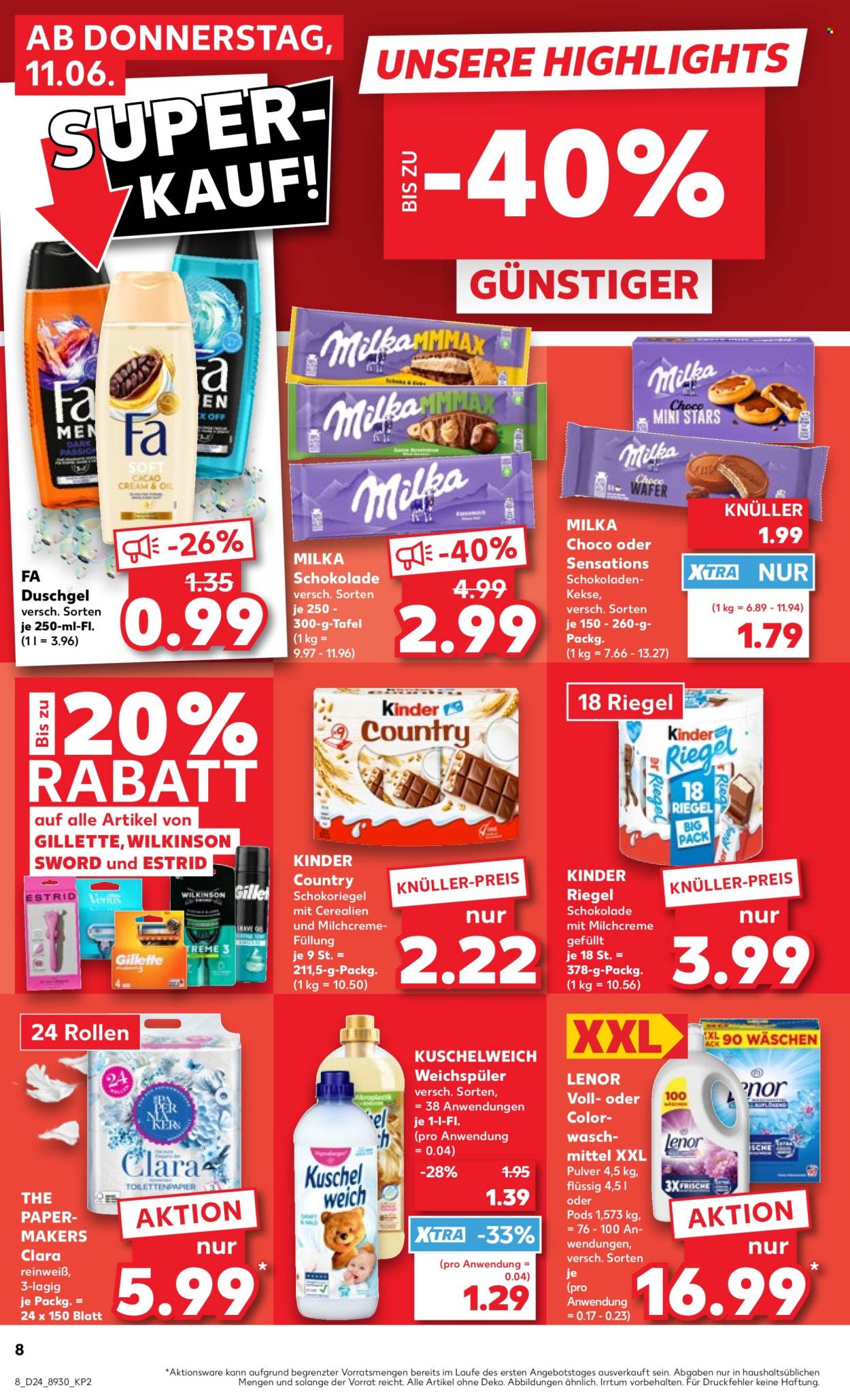 Kaufland Prospekte  - 11.06.2026 - 17.06.2026. Seite 8