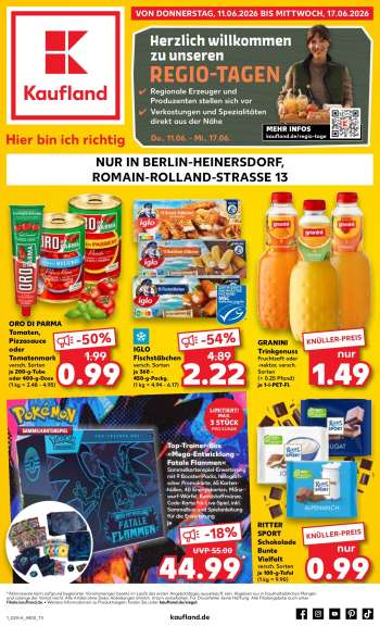 Prospekte Kaufland - 11.06.2026 - 17.06.2026.