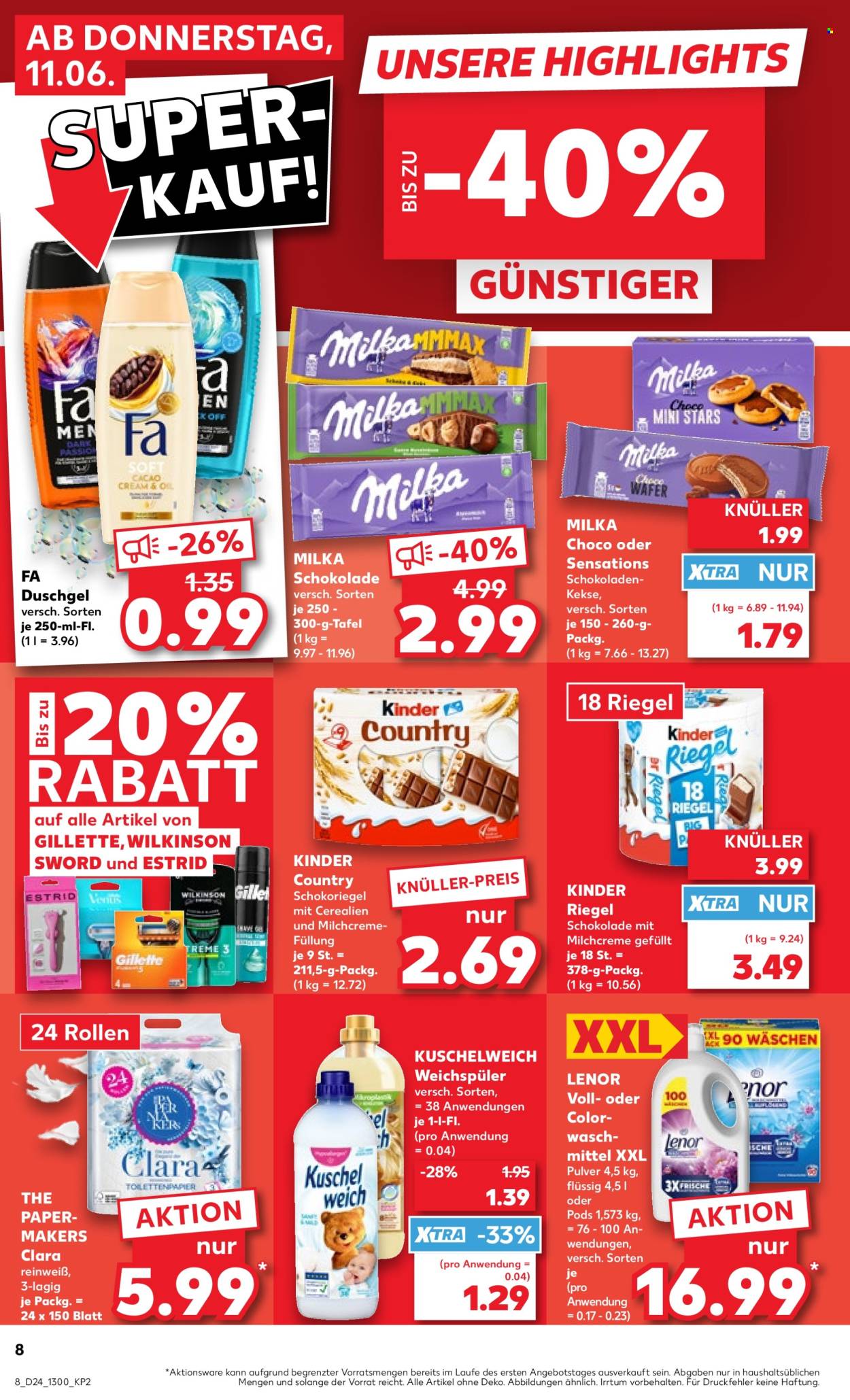 Leták Kaufland - 11.6.2026 - 17.6.2026. Strana 8