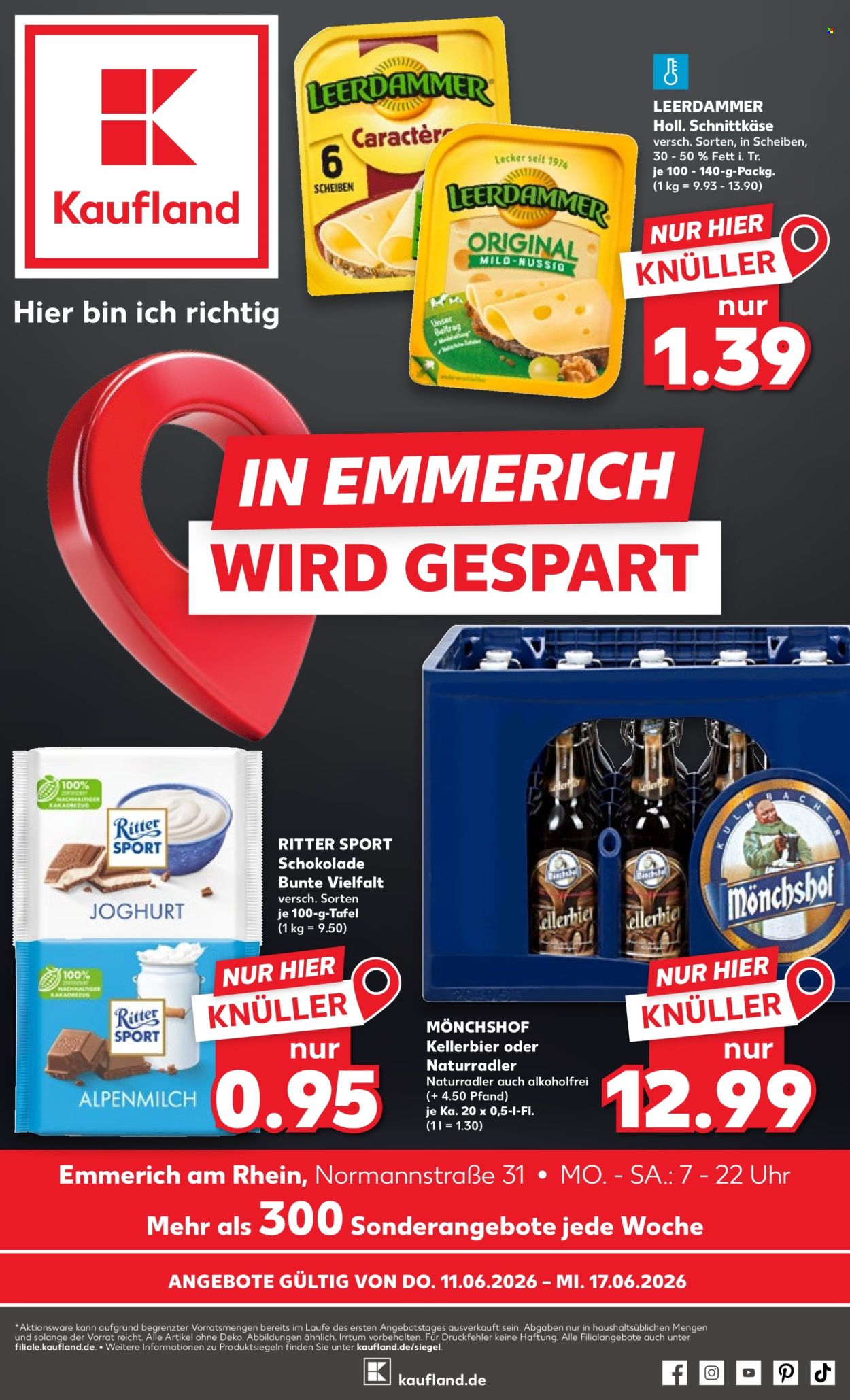 Leták Kaufland - 11.6.2026 - 17.6.2026. Strana 1