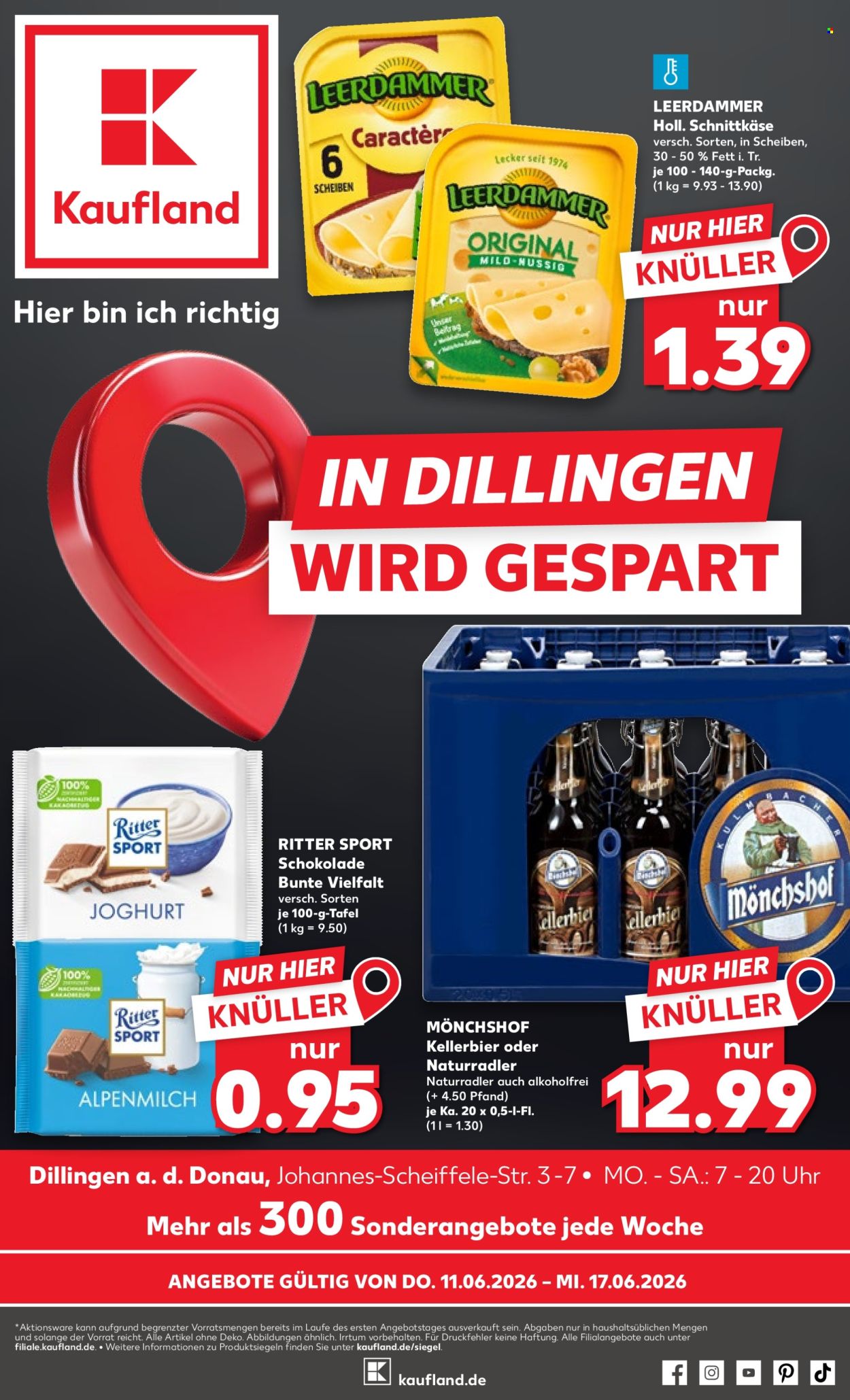 Leták Kaufland - 11.6.2026 - 17.6.2026. Strana 1