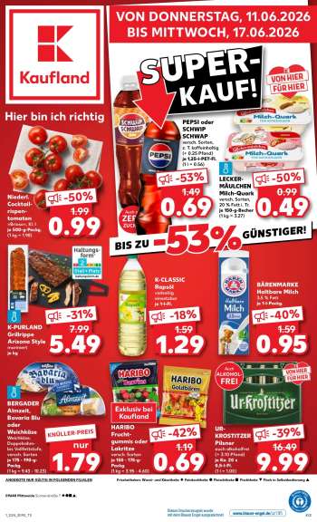 Prospekte Kaufland - 11.06.2026 - 17.06.2026.