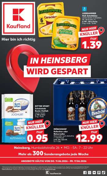 Prospekte Kaufland - 11.06.2026 - 17.06.2026.