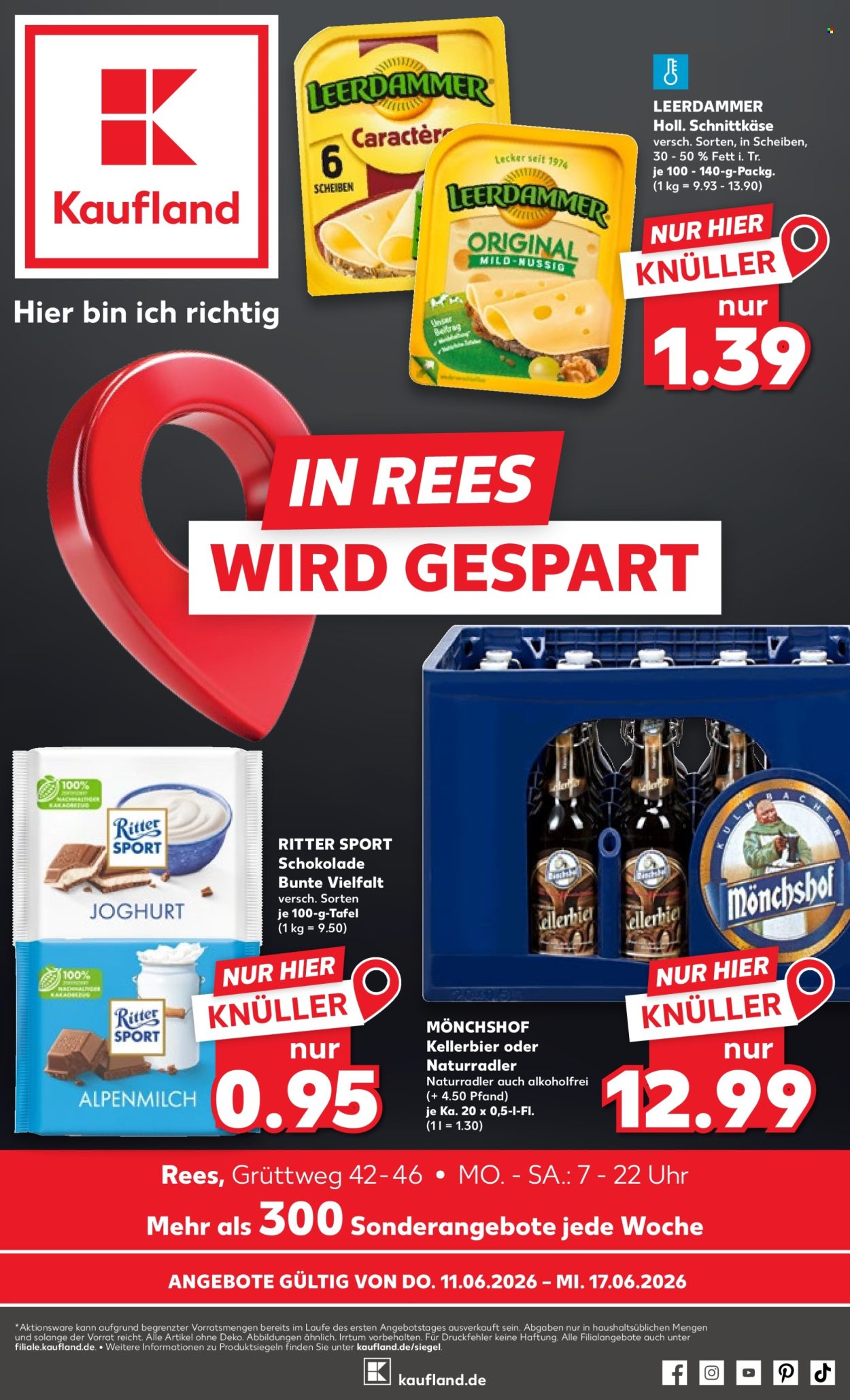 Leták Kaufland - 11.6.2026 - 17.6.2026. Strana 1