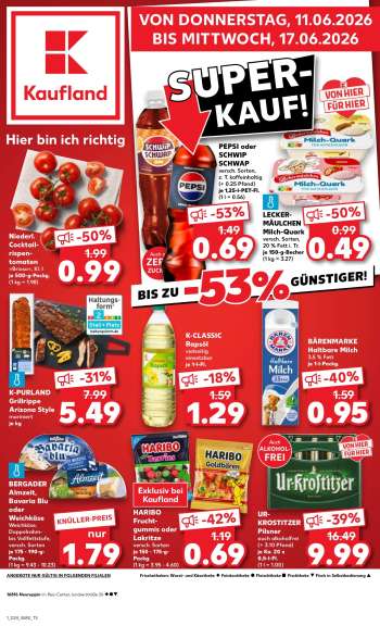Prospekte Kaufland - 11.06.2026 - 17.06.2026.