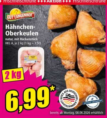 Hähnchen Oberkeulen