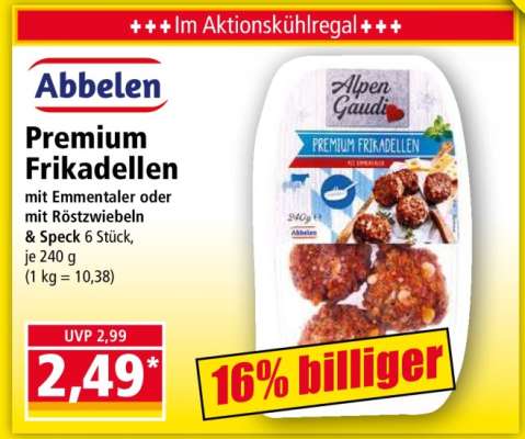 Premium Frikadellen