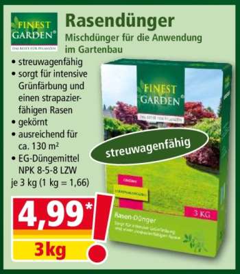 Rasendünger