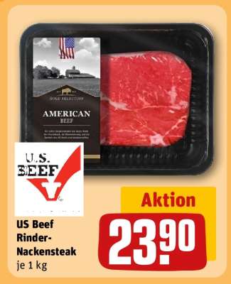 US Beef Rinder-Nackensteak