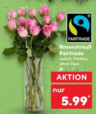 Rosenstrauß Fairtrade
