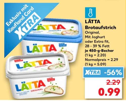 LÄTTA Brotaufstrich