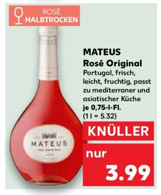 MATEUS Rosé Original