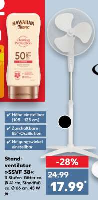 Standventilator »SSVF 38«
