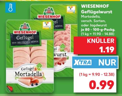 WIESENHOF Geflügelwurst