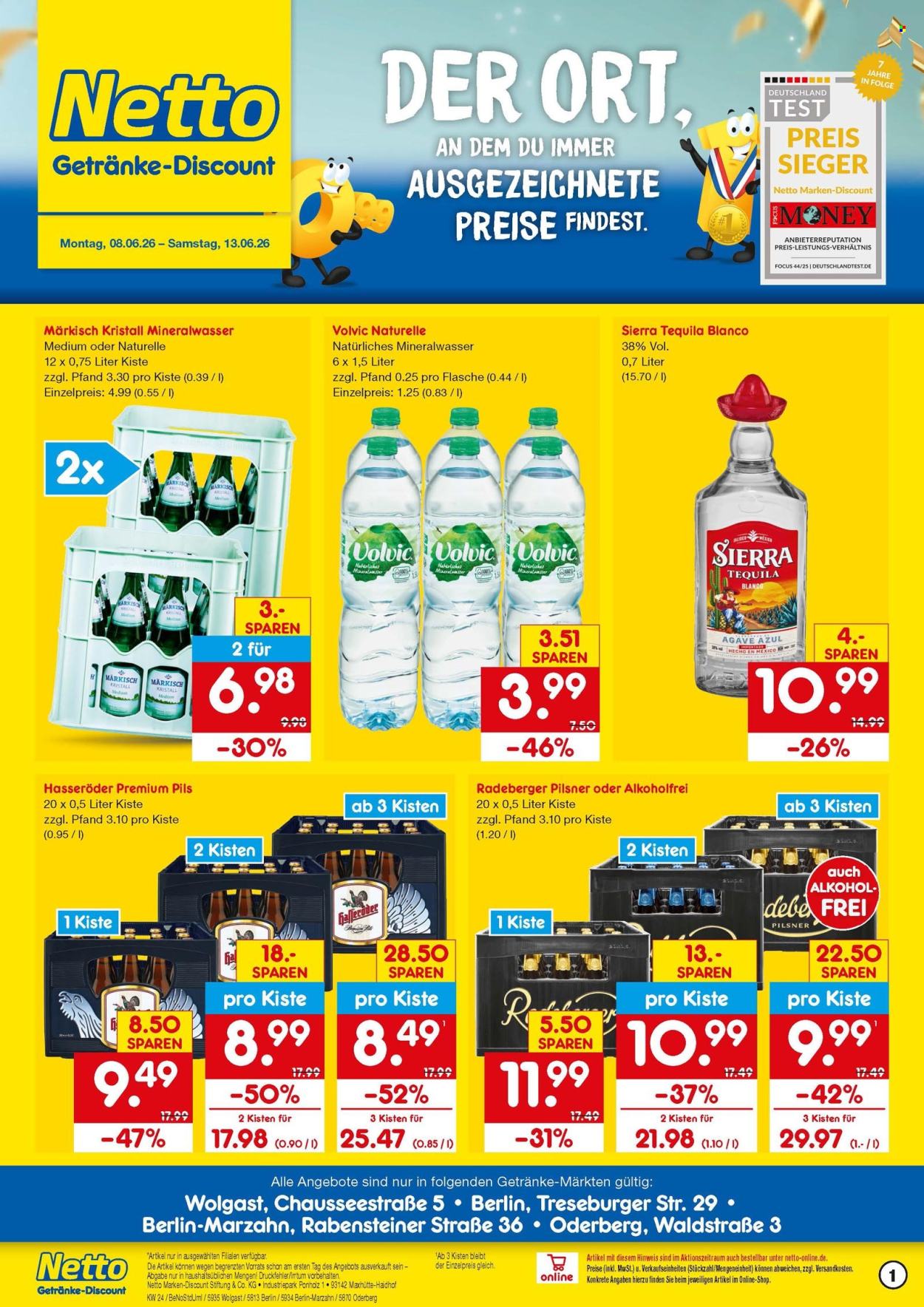 Netto Marken-Discount Prospekte  - 8.06.2026 - 13.06.2026. Seite 1