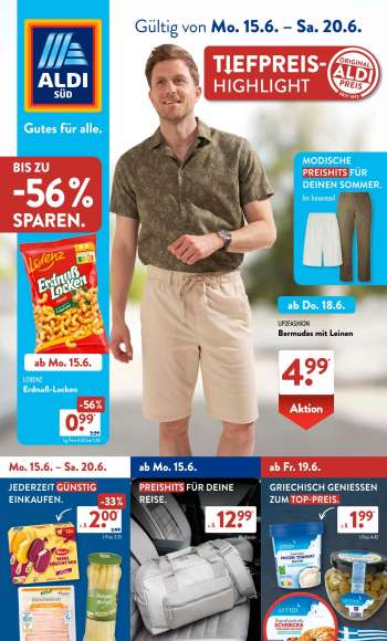 Prospekte ALDI SÜD - 15.06.2026 - 20.06.2026.