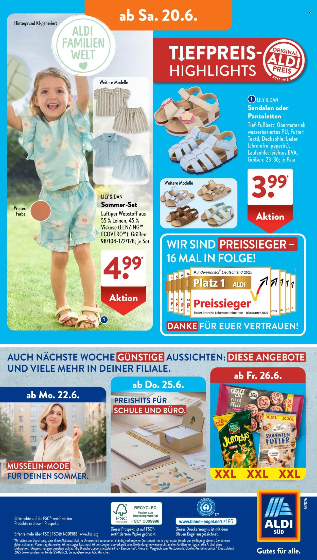 Leták ALDI SÜD - 15.6.2026 - 20.6.2026. Strana 25