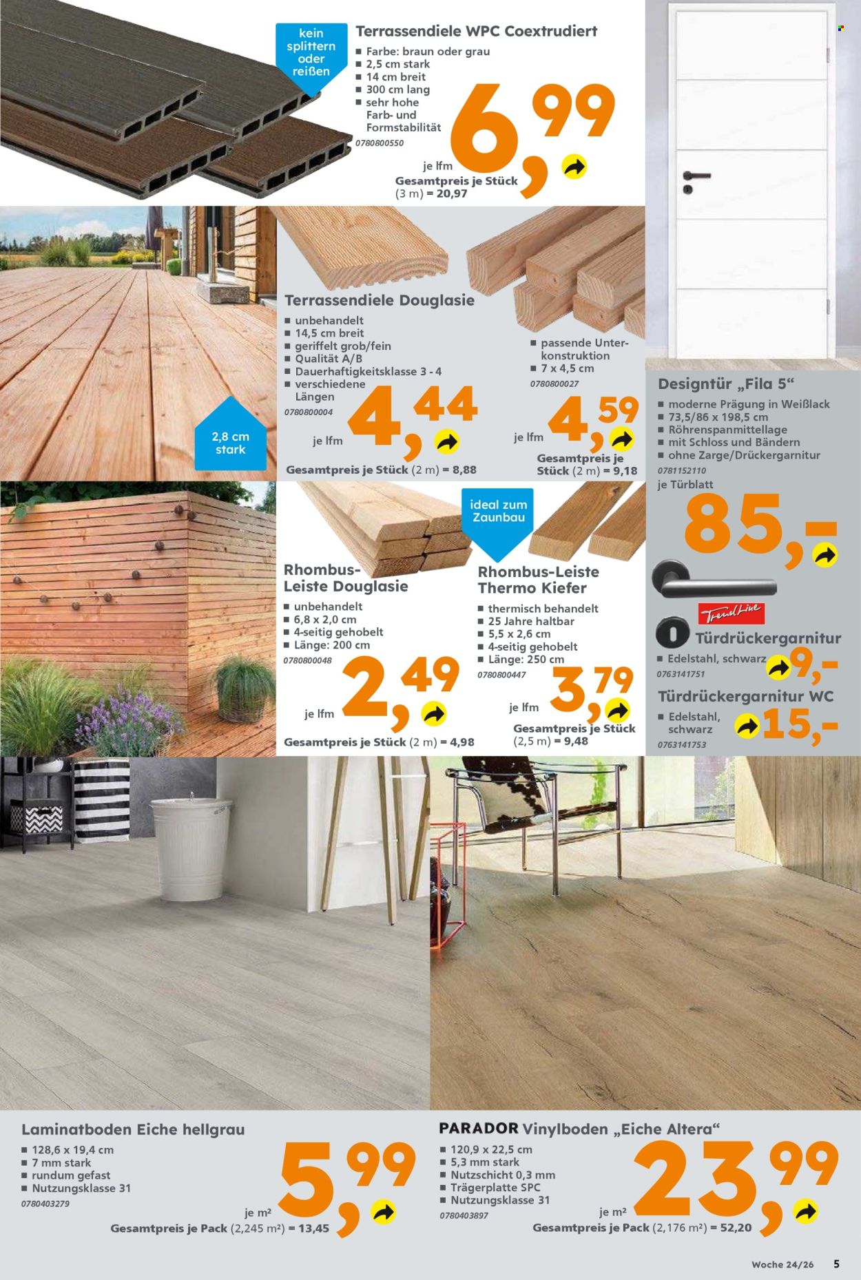Globus Baumarkt Prospekte  - 8.06.2026 - 13.06.2026. Seite 5