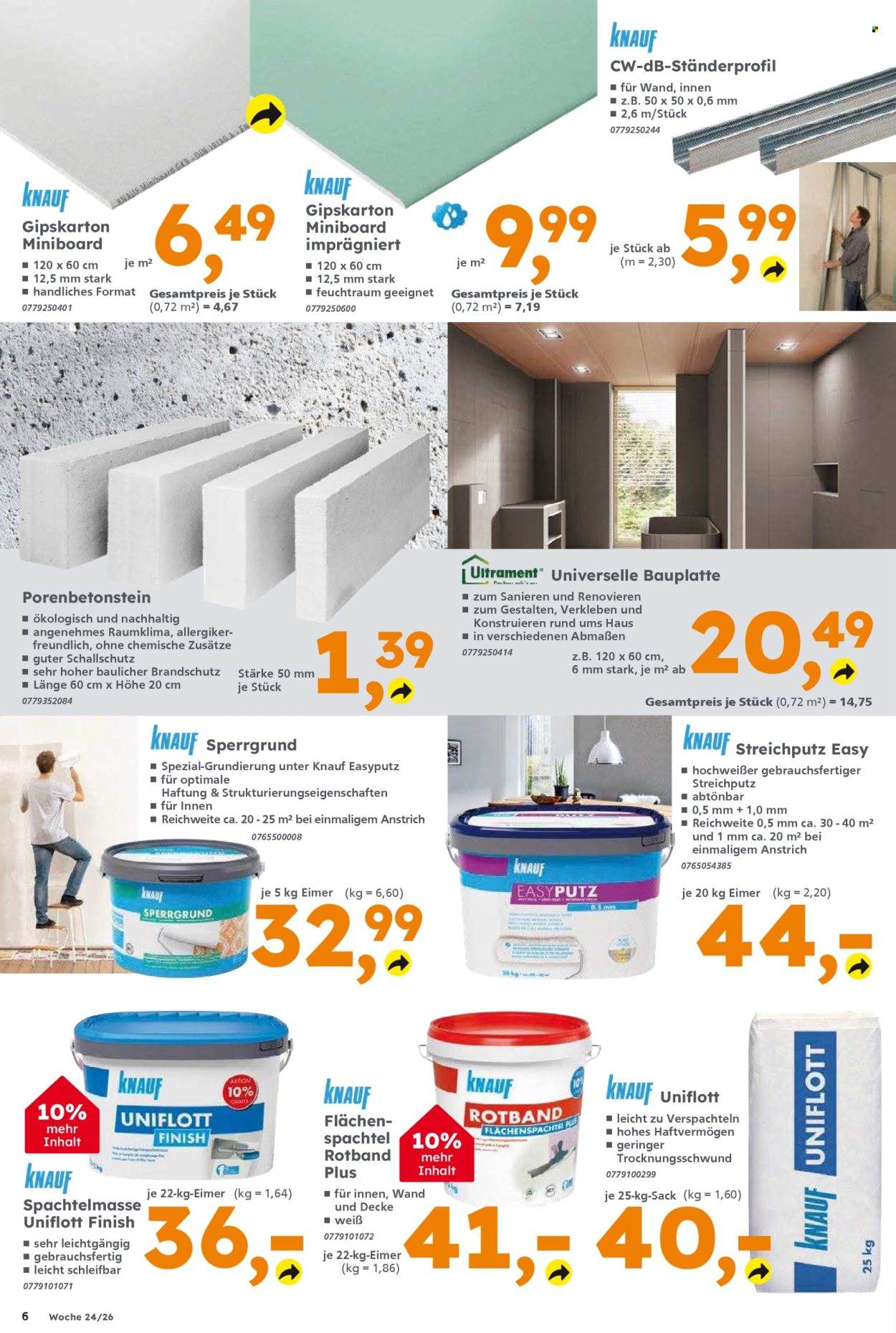 Leták Globus Baumarkt - 8.6.2026 - 13.6.2026. Strana 6
