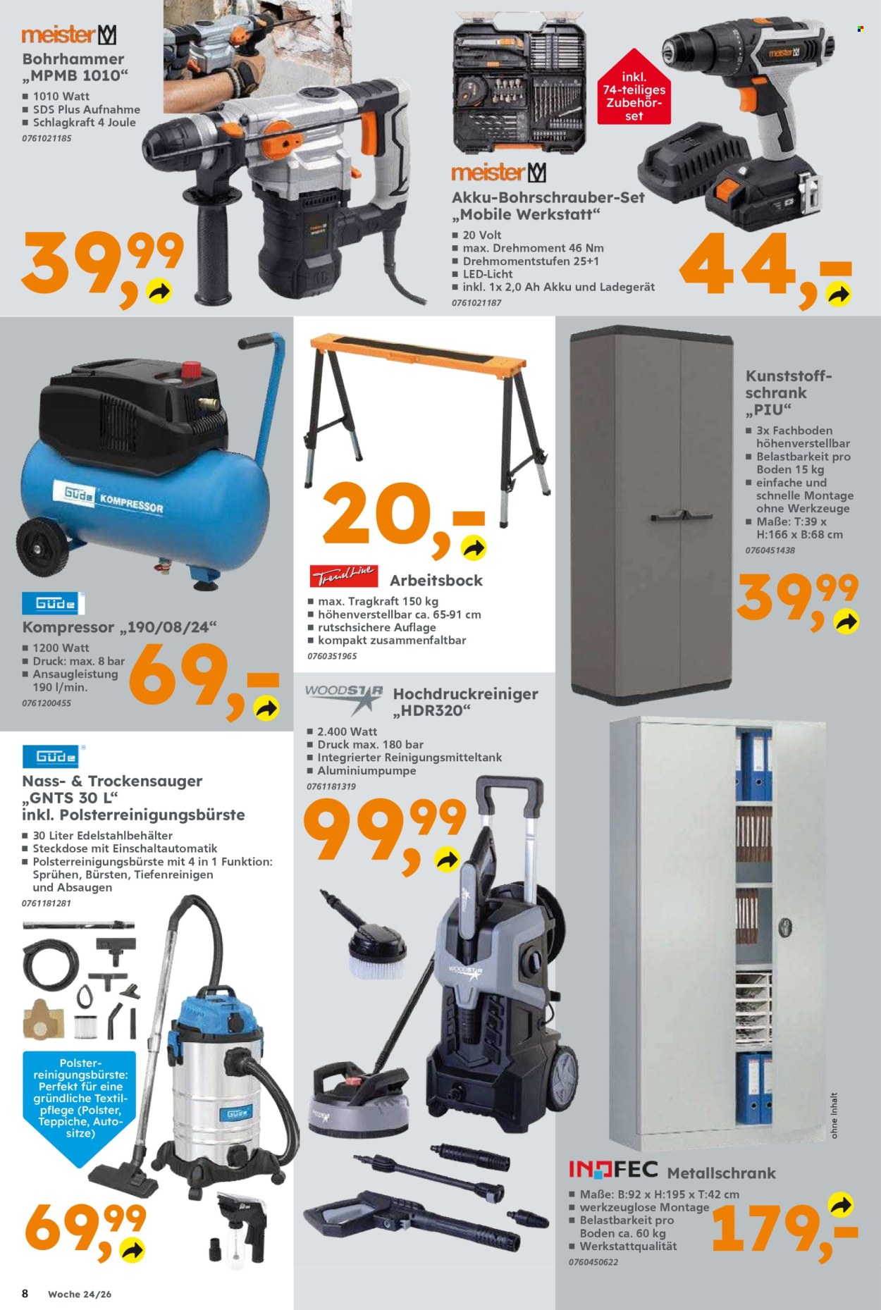 Globus Baumarkt Prospekte  - 8.06.2026 - 13.06.2026. Seite 8