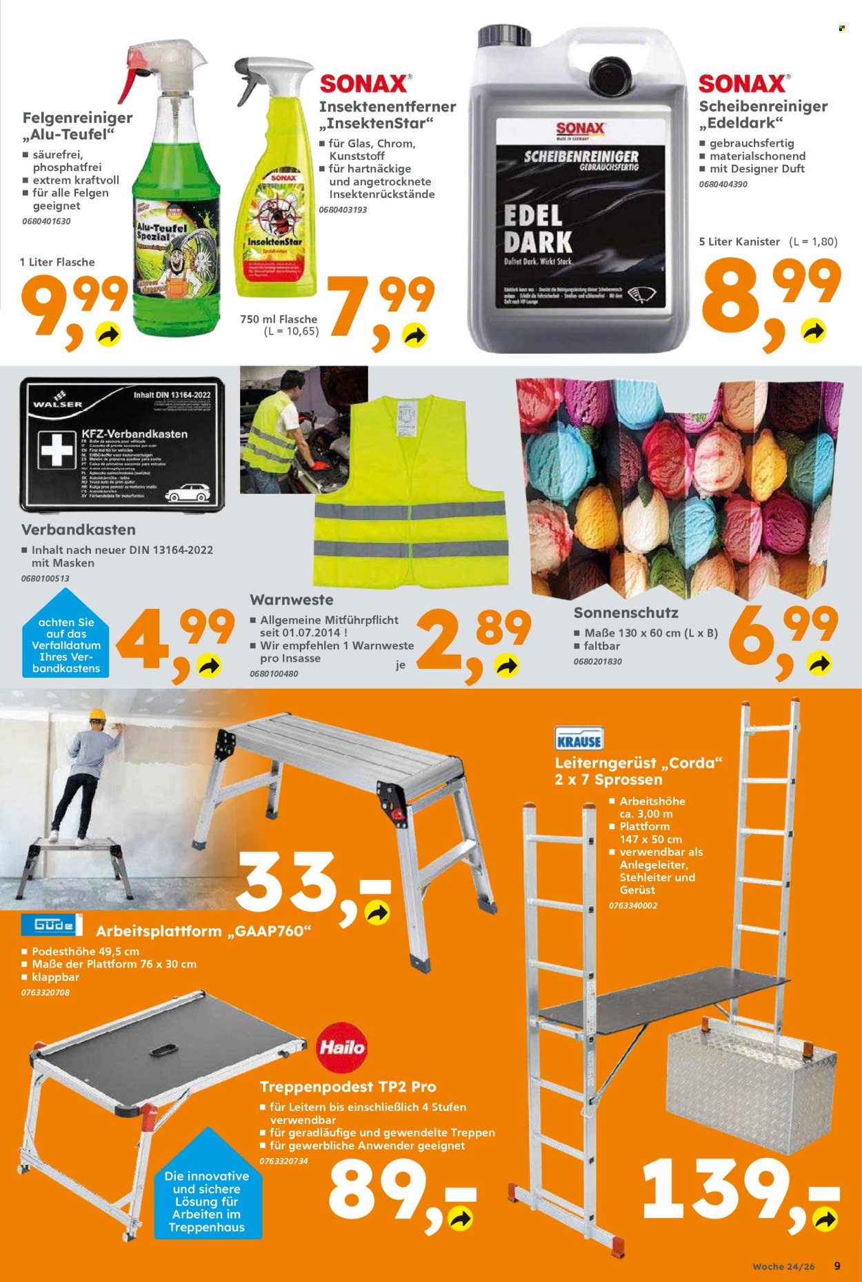 Globus Baumarkt Prospekte  - 8.06.2026 - 13.06.2026. Seite 9